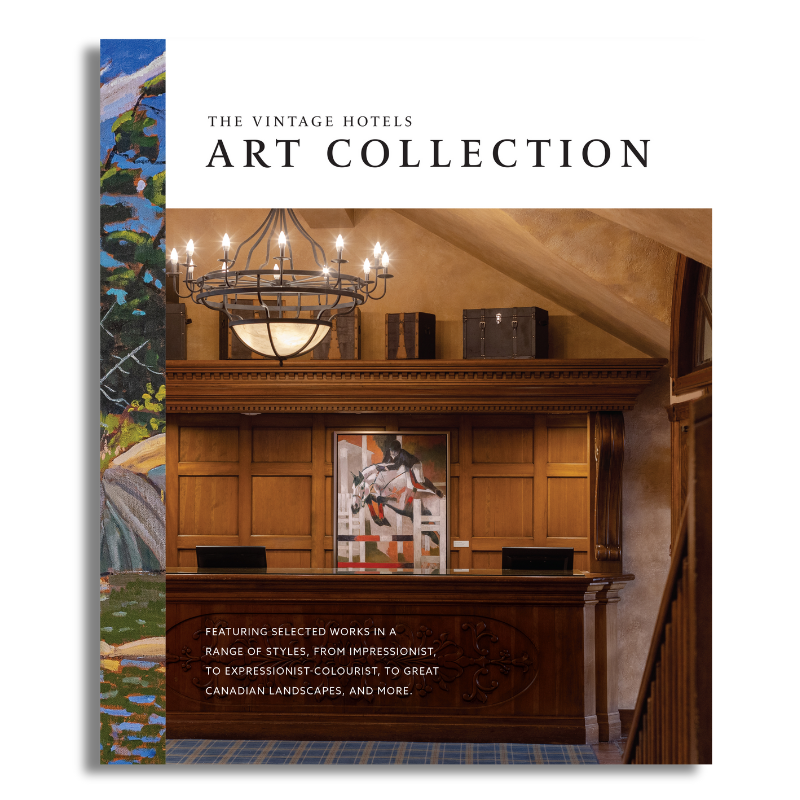 Vintage Hotels Art Collection Coffee Table Book