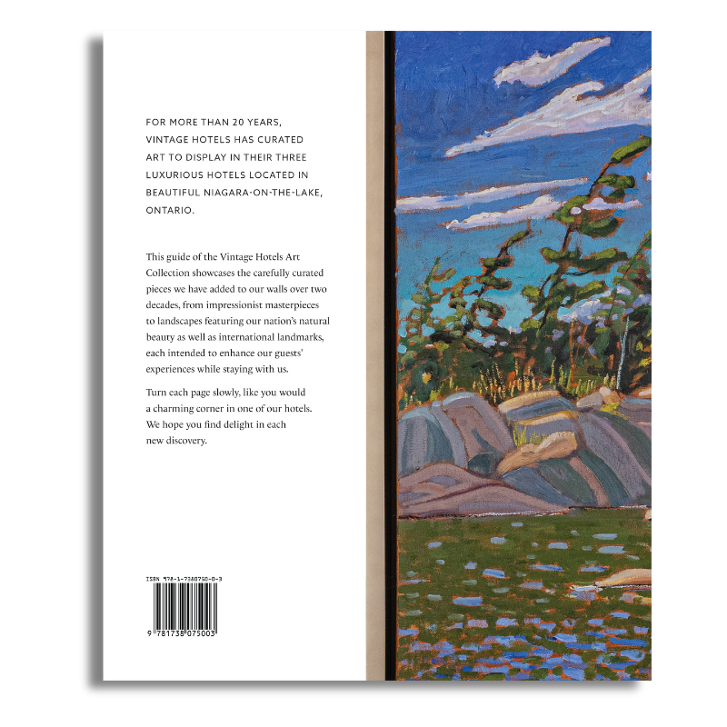 Vintage Hotels Art Collection Coffee Table Book Back Cover